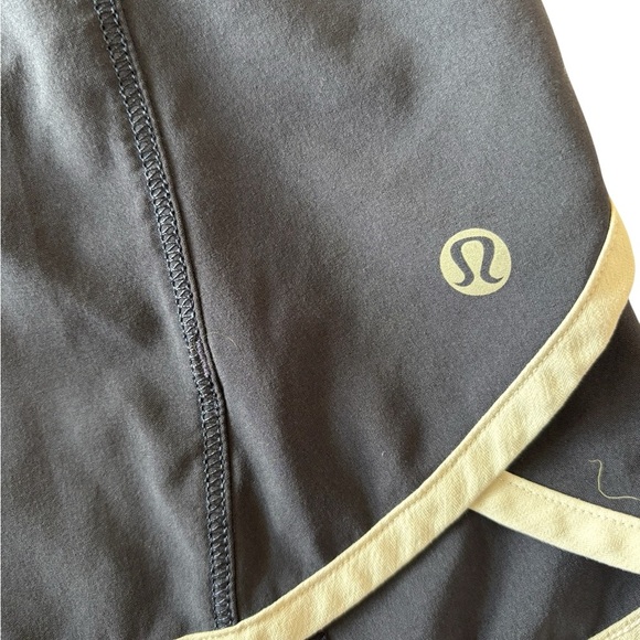 lululemon Women’s Turbo Run Shorts Lined Stretch Running Gym Performance Blue 8 - Picture 2 of 8